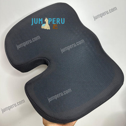 PACK SUPER CONFORT(COJIN ASIENTO + 1 RESPALDAR MEMORY FOAM CON DOBLE CORREA Y ATIDESLIZANTE)