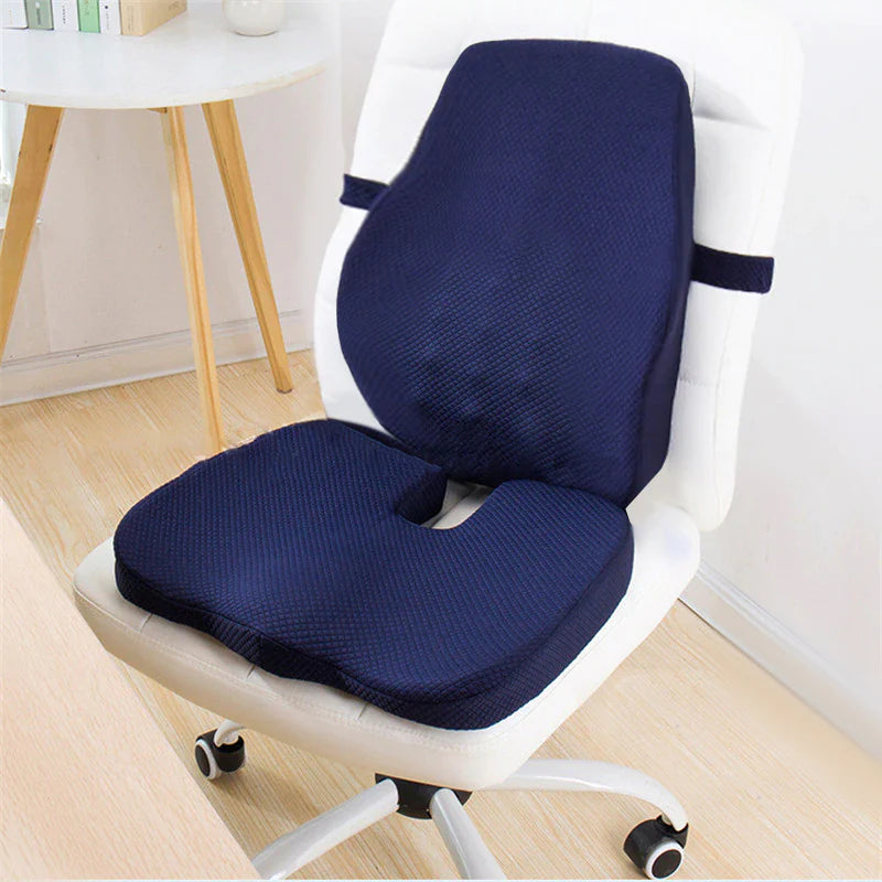 PACK CONFORT (Cojin Asiento + Respaldar Memory Foam)