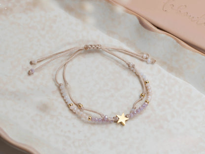 PULSERAS HILO MURANO - ESTRELLA BONITA